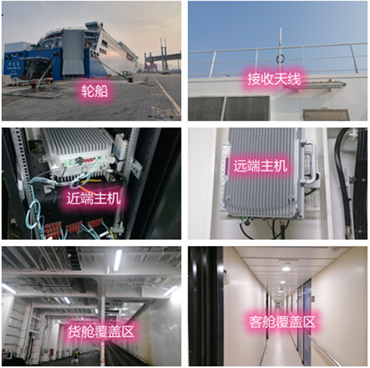  新城镇海上游轮轮船渔船覆盖案例